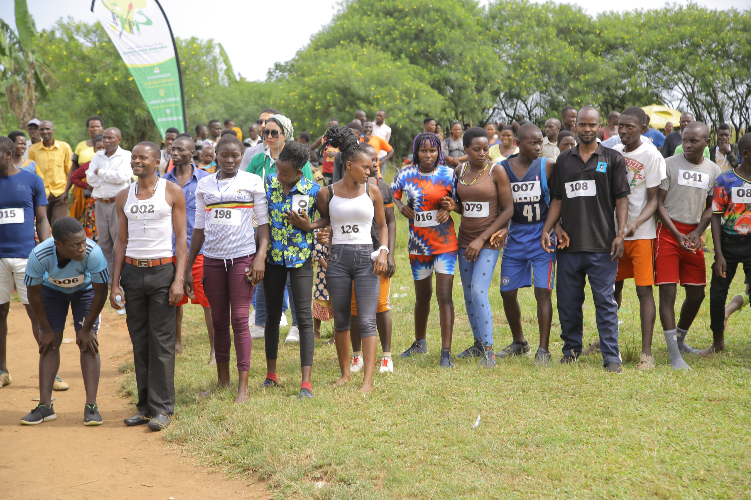 Health Run in Kitagwenda during the 19th Anniversary.