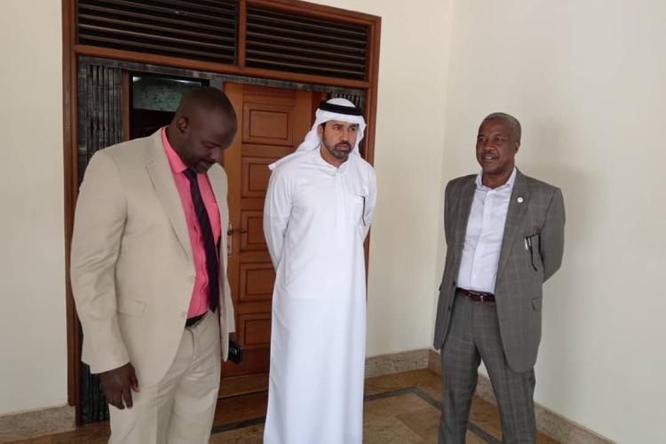 Meeting with H.E. Abdalla Hassan AlShamsi the Ambassador of UAE to Uganda