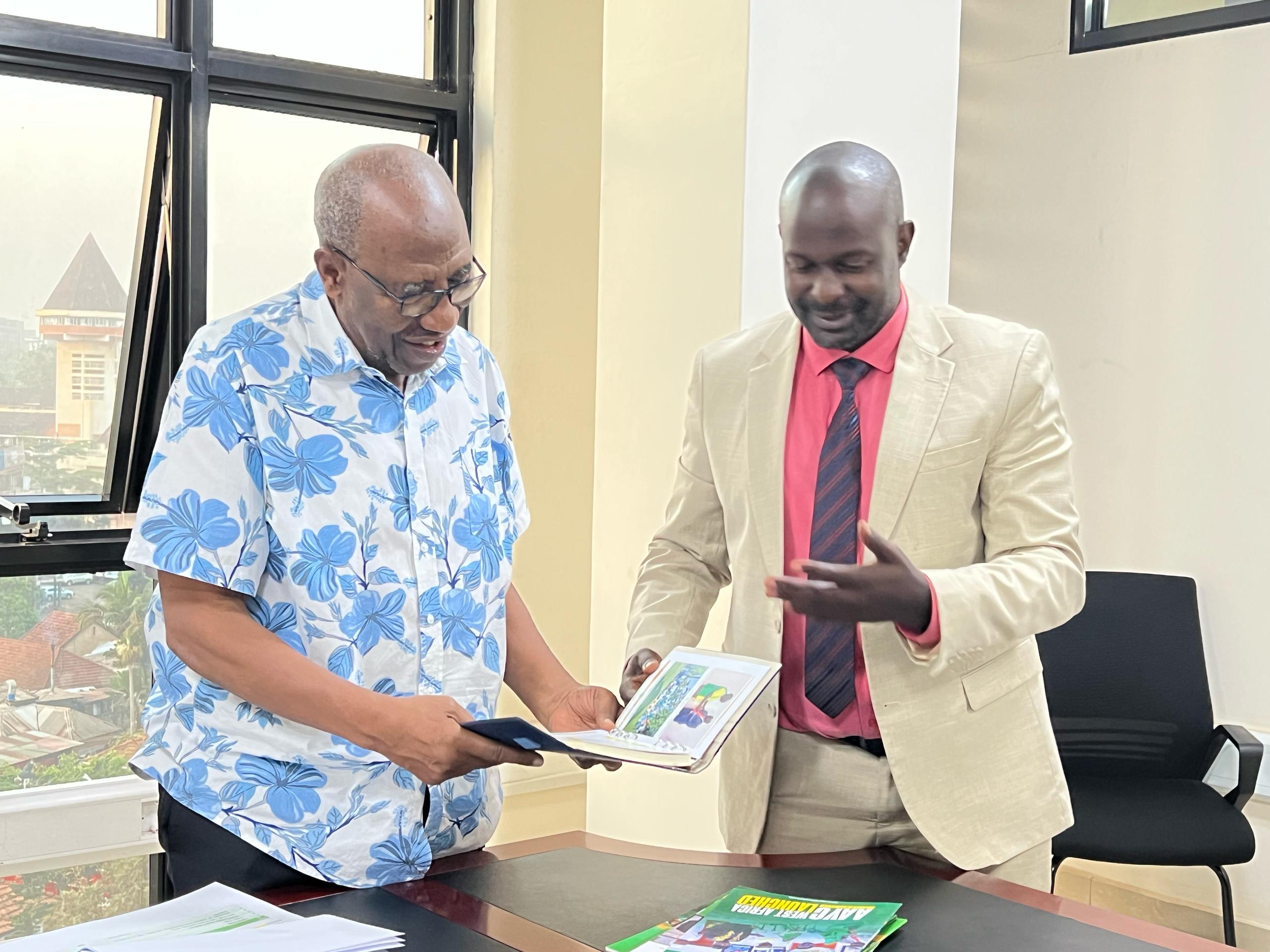 AAYC Delegation Engages Special Envoy Dr. Ruhakana Rugunda on Fundraising Efforts