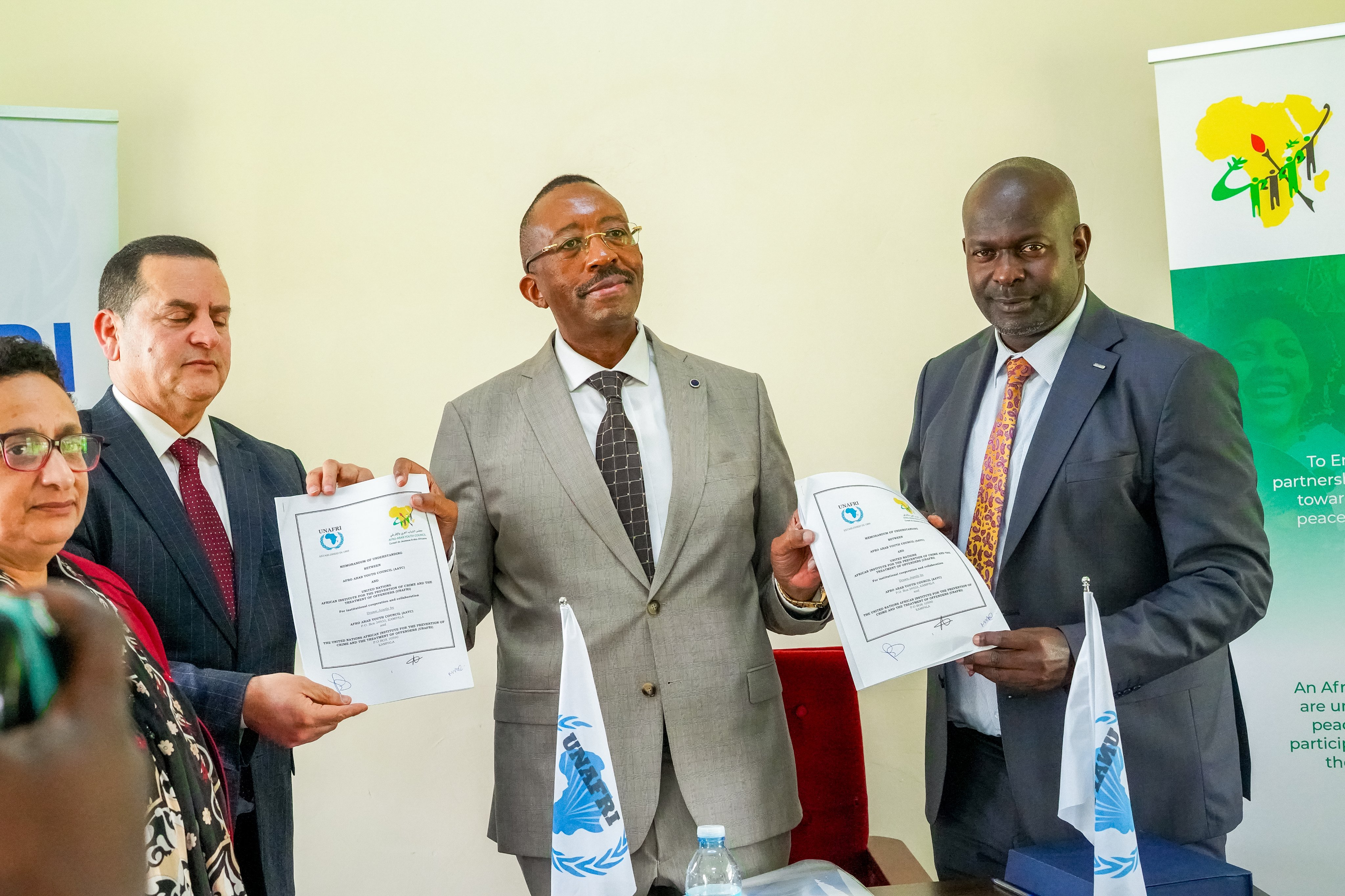 MOU signing with UNAFRI
