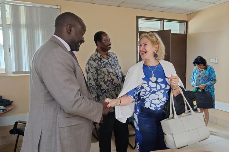 Ugandan Diplomats Pledge Support for AAYC Headquarters, Back President Museveni's Fundraising Drive