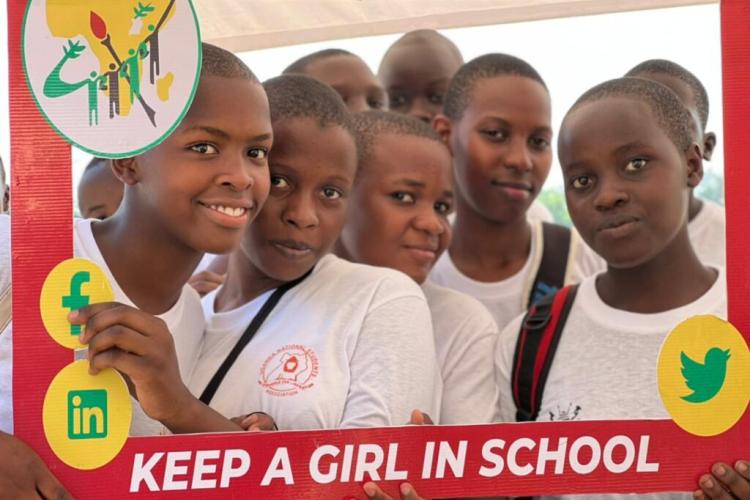 Afro-Arab Youth Council in partnership with UNSA launched the keep a girl child in school Campaign.