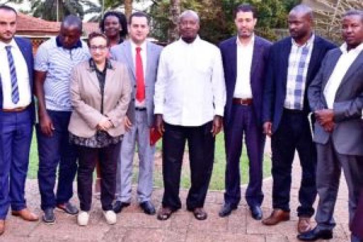 President Museveni meets Afro-Arab Youth Council delegation