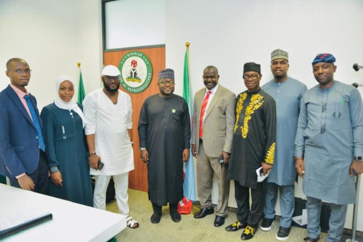 A meeting with Hon Kabir Tukura Member representing Zuru, Fakai, Danko-Wasagu and Sakaba Federal constituency of Kebbi state in Nigeria.