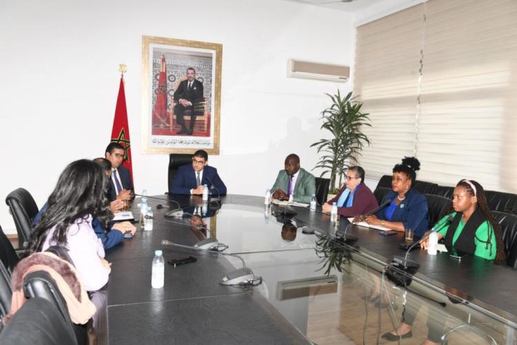 Meeting with the Mayor of Tangier City